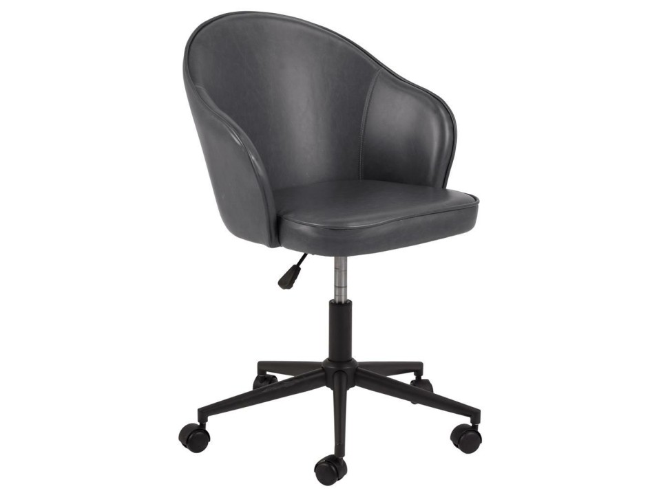 Fotel biurowy Mitzie czarny - ACTONA